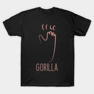 Gorilla Affe Tier T-Shirt